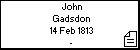 John Gadsdon