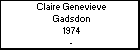 Claire Genevieve Gadsdon