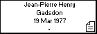Jean-Pierre Henry Gadsdon