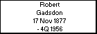 Robert Gadsdon