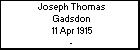 Joseph Thomas Gadsdon
