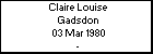 Claire Louise Gadsdon