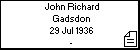 John Richard Gadsdon