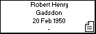 Robert Henry Gadsdon