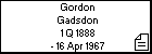 Gordon Gadsdon
