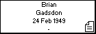 Brian Gadsdon