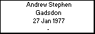 Andrew Stephen Gadsdon