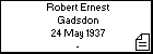 Robert Ernest Gadsdon