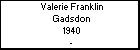 Valerie Franklin Gadsdon