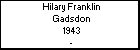 Hilary Franklin Gadsdon