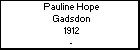 Pauline Hope Gadsdon