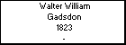 Walter William Gadsdon