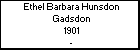 Ethel Barbara Hunsdon Gadsdon