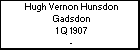Hugh Vernon Hunsdon Gadsdon