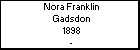 Nora Franklin Gadsdon