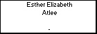 Esther Elizabeth Atlee