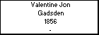 Valentine Jon Gadsden