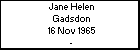 Jane Helen Gadsdon
