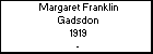 Margaret Franklin Gadsdon