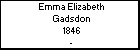 Emma Elizabeth Gadsdon