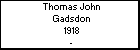 Thomas John Gadsdon