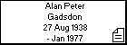 Alan Peter Gadsdon