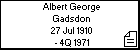 Albert George Gadsdon