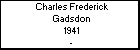 Charles Frederick Gadsdon
