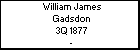 William James Gadsdon