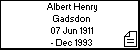Albert Henry Gadsdon