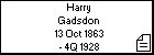 Harry Gadsdon