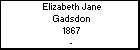 Elizabeth Jane Gadsdon