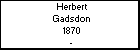 Herbert Gadsdon