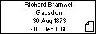 Richard Bramwell Gadsdon