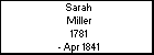 Sarah Miller