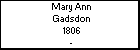 Mary Ann Gadsdon