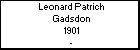 Leonard Patrich Gadsdon