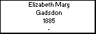 Elizabeth Mary Gadsdon