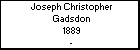 Joseph Christopher Gadsdon