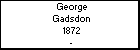 George Gadsdon