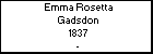Emma Rosetta Gadsdon