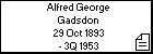 Alfred George Gadsdon