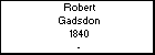 Robert Gadsdon