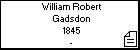 William Robert Gadsdon