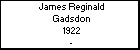 James Reginald Gadsdon