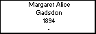 Margaret Alice Gadsdon