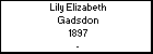 Lily Elizabeth Gadsdon