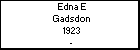 Edna E Gadsdon