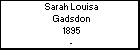 Sarah Louisa Gadsdon