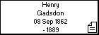 Henry Gadsdon